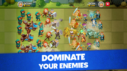 Top Troops Mod Apk 1.3.5 Unlimited Money and Gems Latest VersionͼƬ1