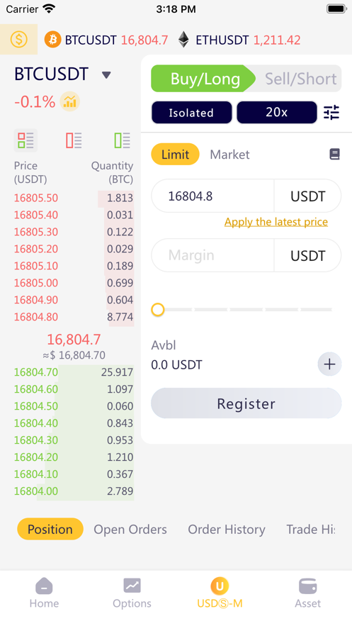 FTK Bitcoin & ETH Exchange app download for android