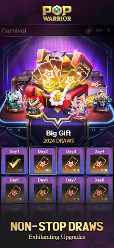 POP Warrior mod apk unlimited money and gems