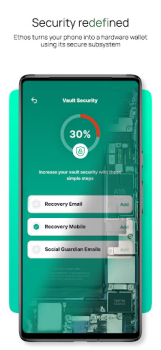 Ethos Self Custody Vault App Download for Android v2.8.0 screenshot 1