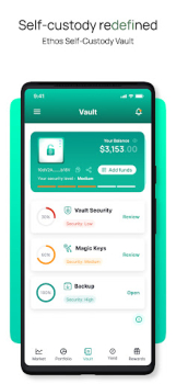 Ethos Self Custody Vault App Download for Android v2.8.0 screenshot 3