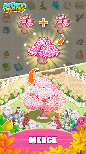 Merge Bloom Flower Town mod apk unlimited money