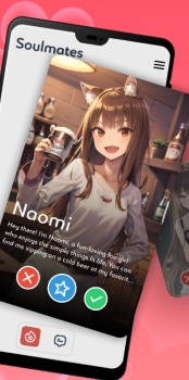 WaifuChat AI Anime Girlfriend Mod Apk 1.9.4.93 Premium Unlocked Latest Version v1.9.4.93 screenshot 1