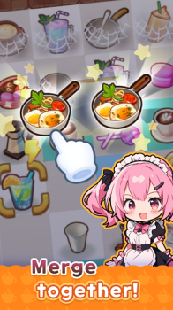 Merge Maid Cafe Apk Download Latest Version v0.0.6 screenshot 4