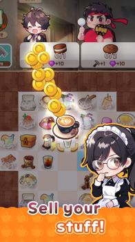 Merge Maid Cafe Apk Download Latest Version v0.0.6 screenshot 3