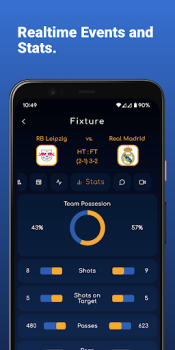 ScoreStack Live Football TV Mod Apk Premium Unlocked v2.1.8 screenshot 1