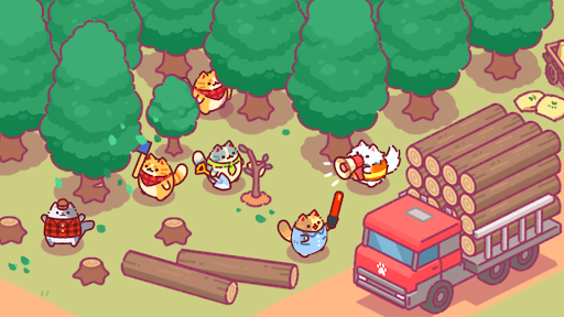 Lumbercat Mod Apk Unlimited Everything v1.0.13 screenshot 3