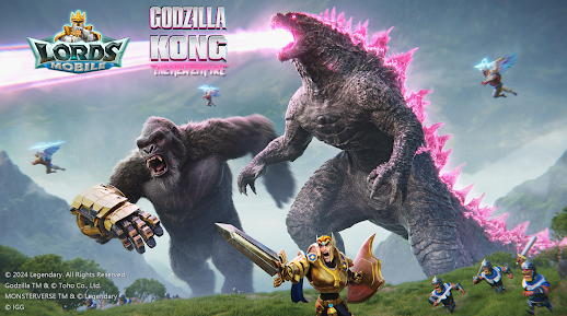 Lords Mobile Godzilla Kong War Mod Apk Unlimited Everything