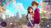High School Love Anime Games Mod Apk Unlimited Money v1.6 screenshot 1