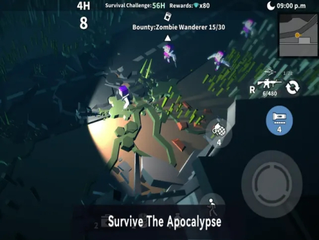 Survivors Of The Zombie World Mod Apk Unlimited Money v1.0.1 screenshot 1