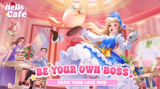 Hello Café Mod Apk Unlimited Money and Gems v0.0.18 screenshot 4