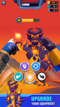 Monster Brawl Planet Defender Mod Apk Unlimited Money and Gems v0.0.8 screenshot 1