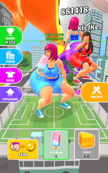 Eating Hero Twerk Clicker Mod Apk Unlimited Money v1.00.00 screenshot 3