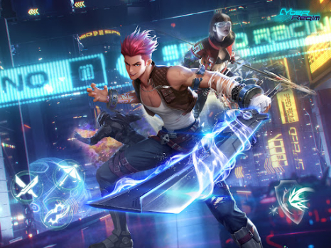 Cyber Realm Mod Apk Unlimited Money and Gems v1.0 screenshot 1