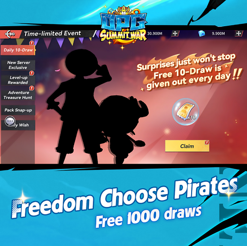 OPG Summit War Mod Apk Unlimited Money and Gems 1.0ͼ