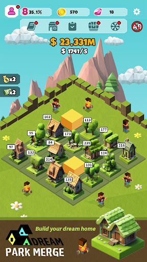 Dream Park Merge Mod Apk Unlimited Money and Gems