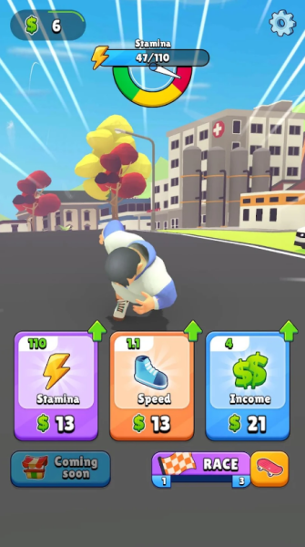 Run Clicker Tap Muscle Up Mod Apk Unlimited Money