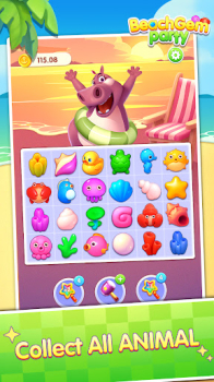 Beach Gem Party Mod Apk Unlimited Money v1.0.1 screenshot 1