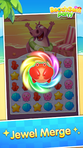 Beach Gem Party Mod Apk Unlimited MoneyͼƬ1