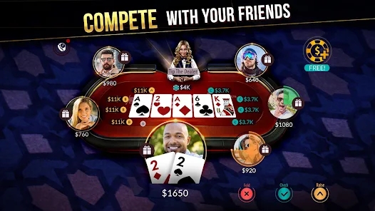Zynga Poker Texas Holdem game apk latest version