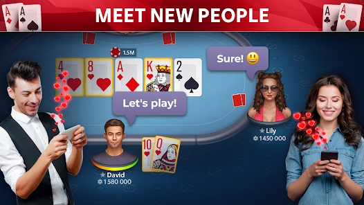 Texas Holdem Poker Pokerist mod apk Download latest version v58.22.0 screenshot 1