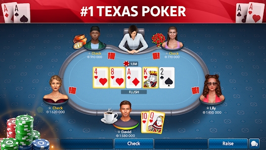 Texas Holdem Poker Pokerist mod apk Download latest version v58.22.0 screenshot 3