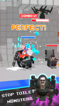 Skibidi Toilet Sword Battle Mod Apk Unlimited Money and Gems v1.0.5 screenshot 3