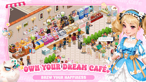 Hello Café mod apk unlocked everything latest version v0.0.18 screenshot 4