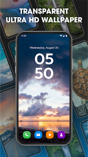 Transparent Text Wallpaper app free download for android