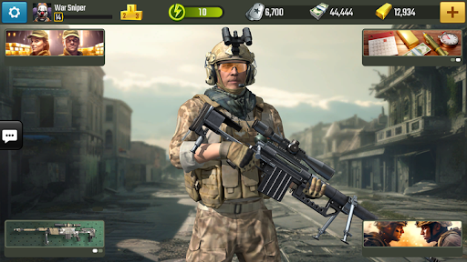 War Sniper Mod Apk Unlimited Money and Gems
