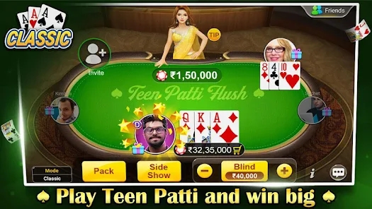 Teen Patti Flush 3 Patti Poke apk Download for Android v1.9.7 screenshot 3