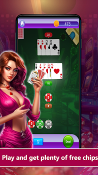 Blackjack House of Cards Apk Download for Android v1.1 screenshot 2