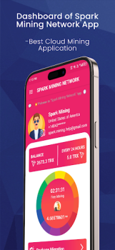 Spark Mining TRX Cloud Miner App Free Download v1.1.2 screenshot 4