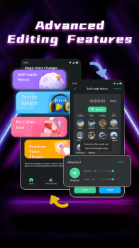 Magic Voice Changer Mod Apk Vip Unlocked Everything v2.1.3 screenshot 1