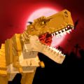 Dinosaur Merge Block Fighting