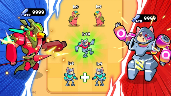 Merge Monster Fusion War mod apk unlimited money