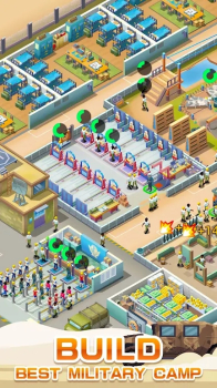 Army Tycoon Idle Base mod apk unlimited money and gems v1.1000.164 screenshot 3