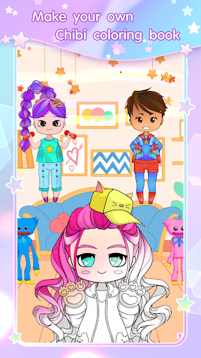 Chibi Doll Dress up & Coloring mod apk unlocked everythingͼƬ1