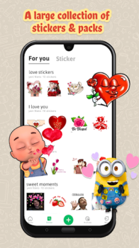 2024 HD sticker WAStickerApps mod apk download v1.0.38.13 screenshot 1