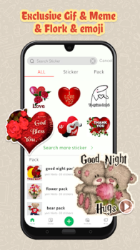 2024 HD sticker WAStickerApps mod apk download v1.0.38.13 screenshot 4