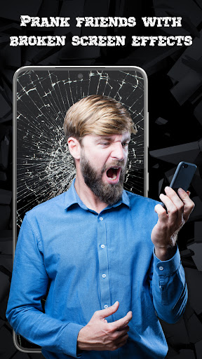 Broken Screen with Fire & Bomb mod apk download