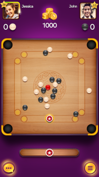 Carrom Pool mod apk aim hack 15.4.2 unlimited money and gems v15.4.2 screenshot 1