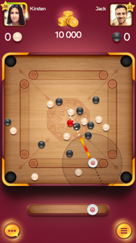 Carrom Pool mod apk aim hack 15.4.2 unlimited money and gems v15.4.2 screenshot 3