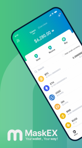 MaskEX Crypto & Privacy Wallet App Download Latest Version v4.1.5 screenshot 2
