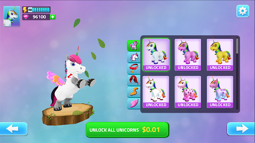 Unicorn Games Pony Wonderland mod apk unlimited money v2.6.4 screenshot 3