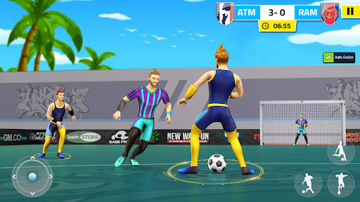 Futsal Football Soccer Games mod apk unlimited money