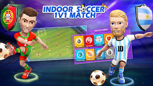 Indoor Futsal Mobile Soccer mod apk unlimited money v2.6 screenshot 1