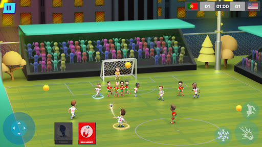 Indoor Futsal Mobile Soccer mod apk unlimited money