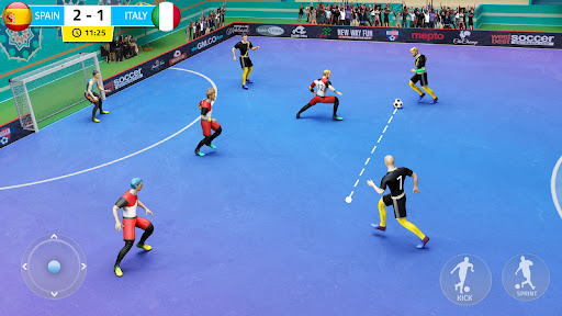 Indoor Futsal Football Games mod apk unlimited moneyͼƬ1