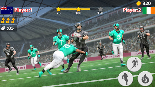 Rugby Game Flick Quarterback mod apk unlimited money v1.1.0 screenshot 1